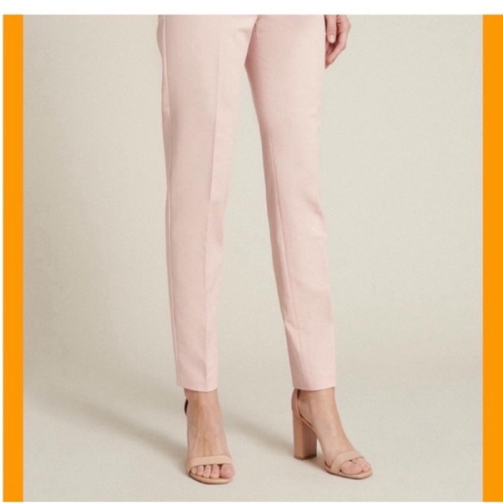 Luisa Spagnoli Women’s Trousers Pants Cotton Straight Leg Trousers Pink Small